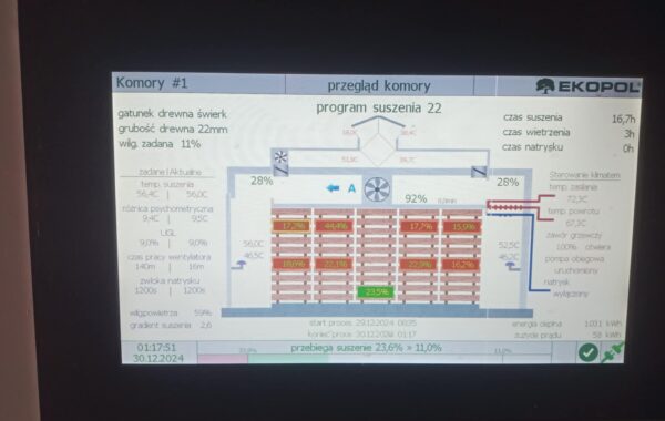 Suszenie drewna – kluczowy etap w procesie produkcji Timber Plus